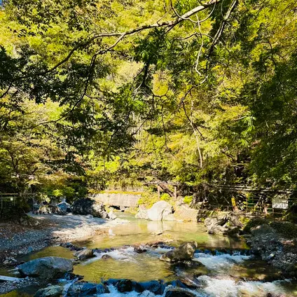 日原渓流釣場