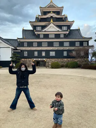 岡山城