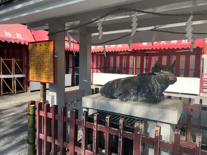 御神牛（亀戸天神社）