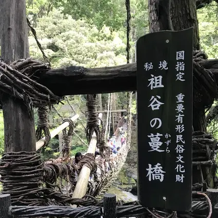 祖谷のかずら橋