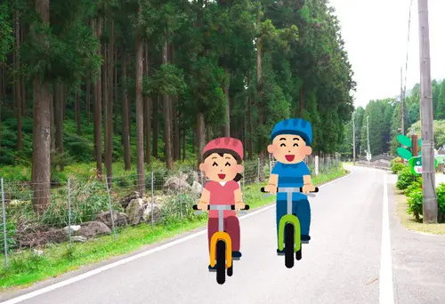 越知川名水ポイントと田園風景を駆け巡る自転車下りの旅