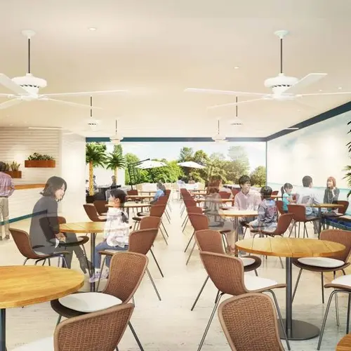 CRYSTAL CAFE（クリスタル・カフェ）葛西臨海公園