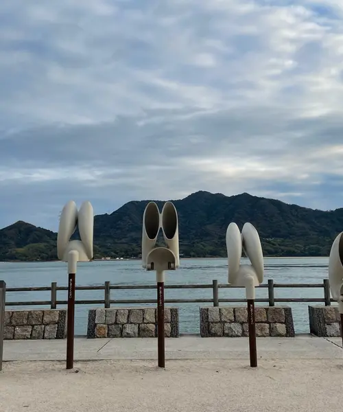 900匹のうさぎが住む瀬戸内の楽園・大久野島🐰を巡る1日コース