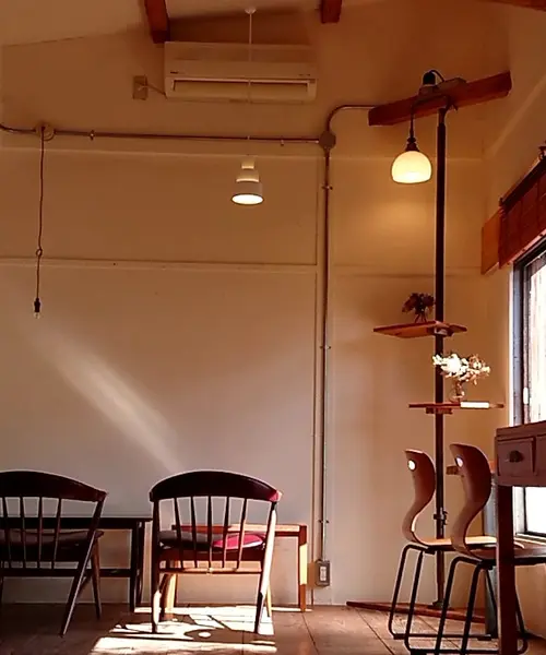 中通りでお茶をする