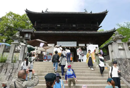 金刀比羅宮に立ち寄り、四国八十八ヶ所満願を目指す旅