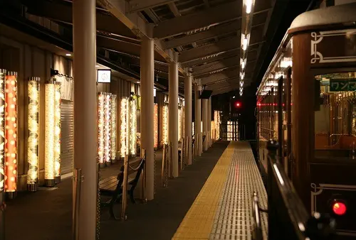京都を嵐電で巡る②＜嵐山駅～帷子ノ辻駅＞
