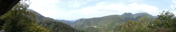元結掛堂からの眺め