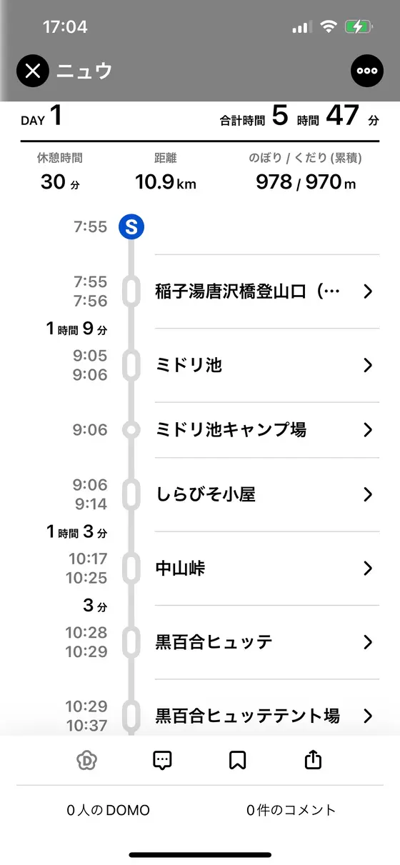 スポット内のおすすめ