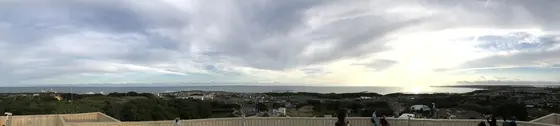 九十九里方向パノラマ