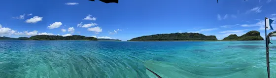 海がマジ青い〜