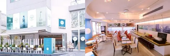 店内 店外
