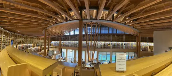 最もきれいな図書館として