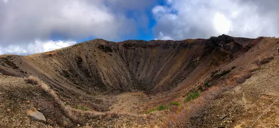 目の前に広がる壮大な絶景に感動！