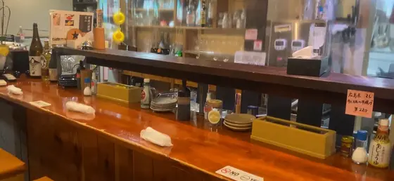 カウンター席