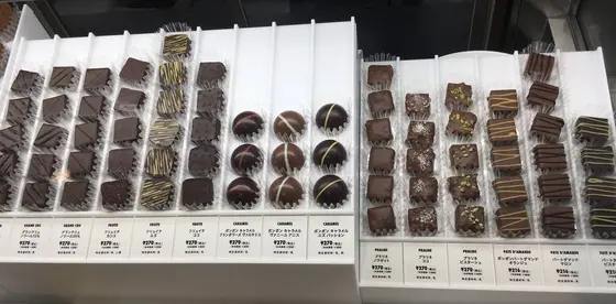 ショコラも種類豊富！
