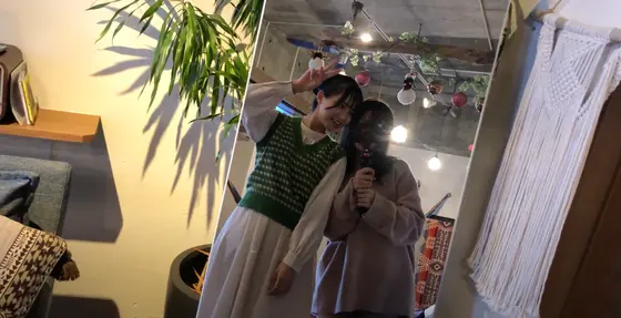 大きな姿見🪞