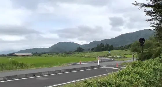 まるで北海道のような風景