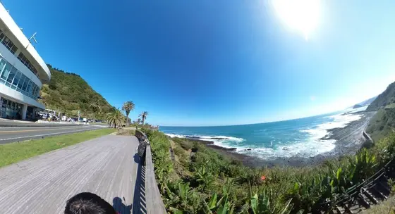 道の駅フェニックス 海岸線 360度写真