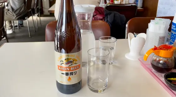 瓶ビール600円