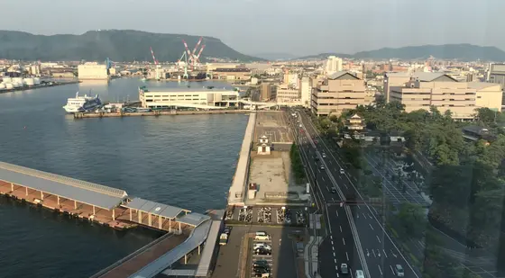 窓からの景色がきれい✨