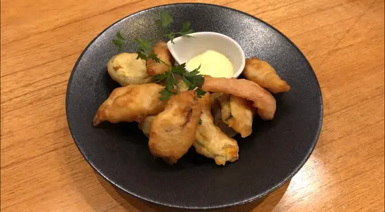 鮮魚と季節野菜のフリット