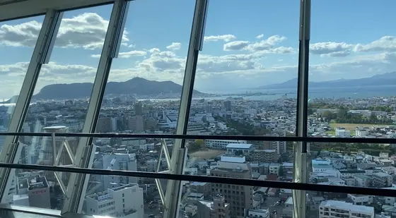 天気が良くて見晴らし◎