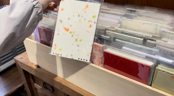 ノートを作るワークショップに参加することができます📖