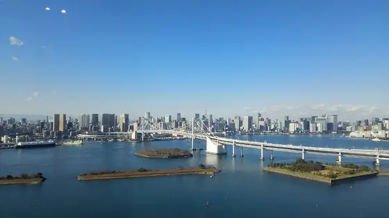 展望室から
