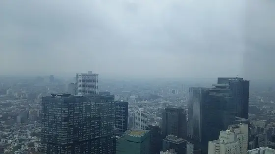 東京都内を一望