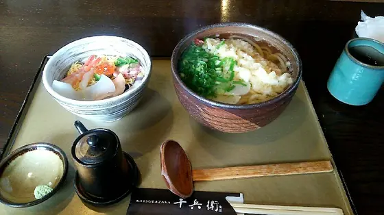天ぷらうどん