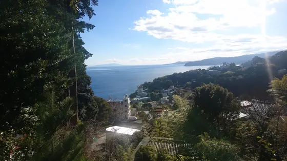 山の上だけに