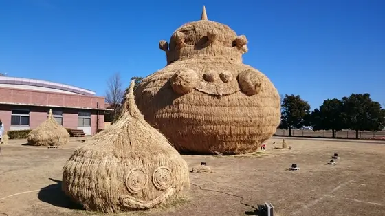 2017年2月のわらアート