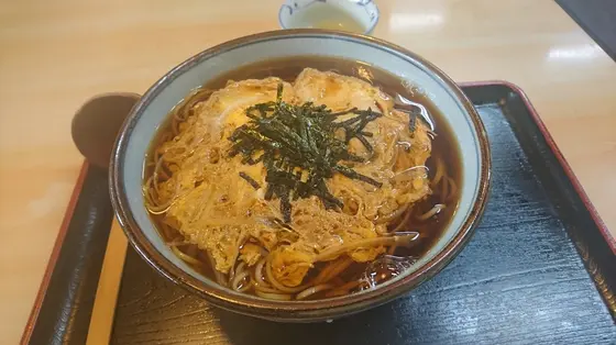 玉子とじ蕎麦