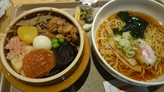 釜飯ミニラーメンセット１４００円
