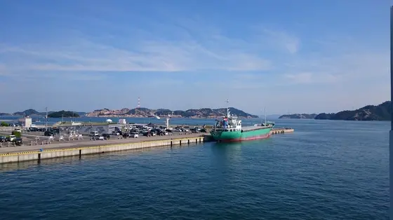 宇野港〜直島港