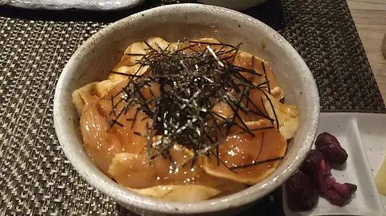 笹身漬け丼