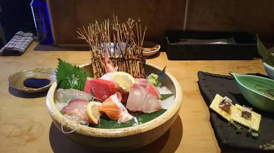鮮魚盛り