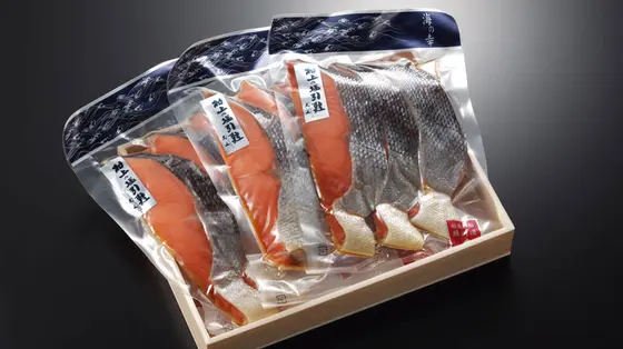 なんといっても塩引き鮭！