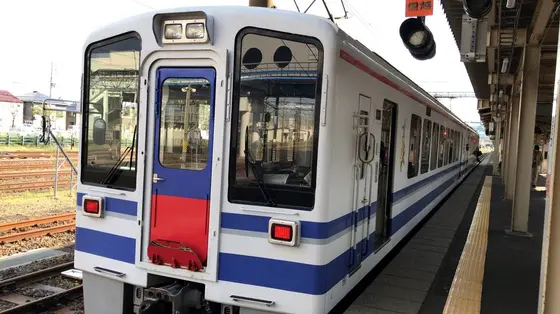 十日町からはほくほく線で直江津へ