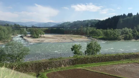 飯山線沿線にはビュースポットが沢山！