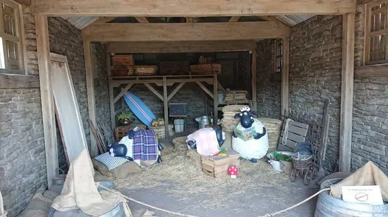 羊たちの小屋