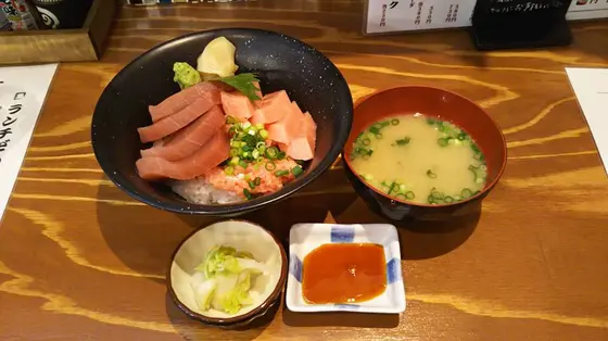ランチメニューはマグロ尽くし