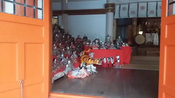 人形供養の数々