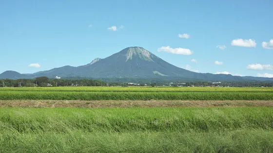 鳥取人から愛される山。
