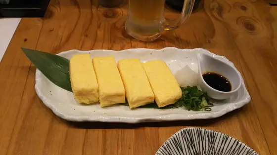 たまごの出し巻き