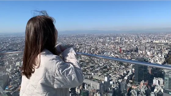背より低い渋谷スカイエッジ
