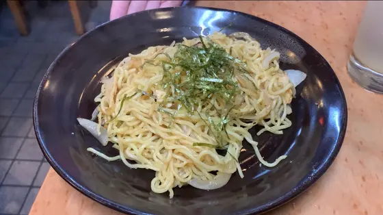 ガーリック焼きそば(300円)