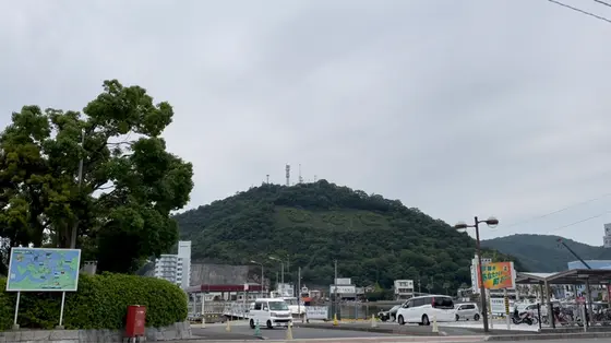 山にひなせの文字が！すごい😳