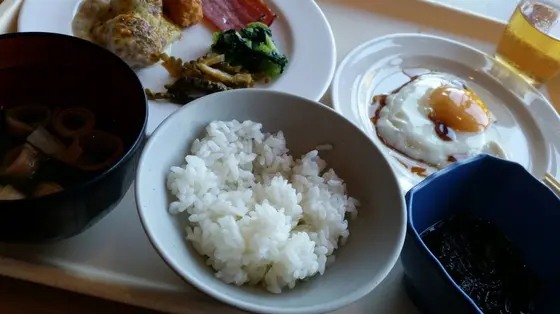 朝食ブュッフェ