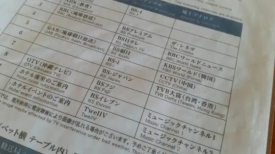 TVで韓国チャンネル！？